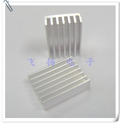 纯铝散热器_优质散热片 纯铝散热器 小型散热片 14*14*6mm
